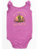 Image #2 - Shyanne Infant Girls' Western Onesies - 2 Piece Set, Grape, hi-res