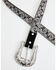 Image #2 - Shyanne Women's Rhinestone Paisley Print Belt , Black, hi-res