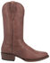 Image #2 - Dan Post Men's Pike Western Boots - Medium Toe , Brown, hi-res