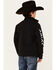 Image #2 - Ariat Boys' New Team Zip Up Softshell Jacket, Black, hi-res