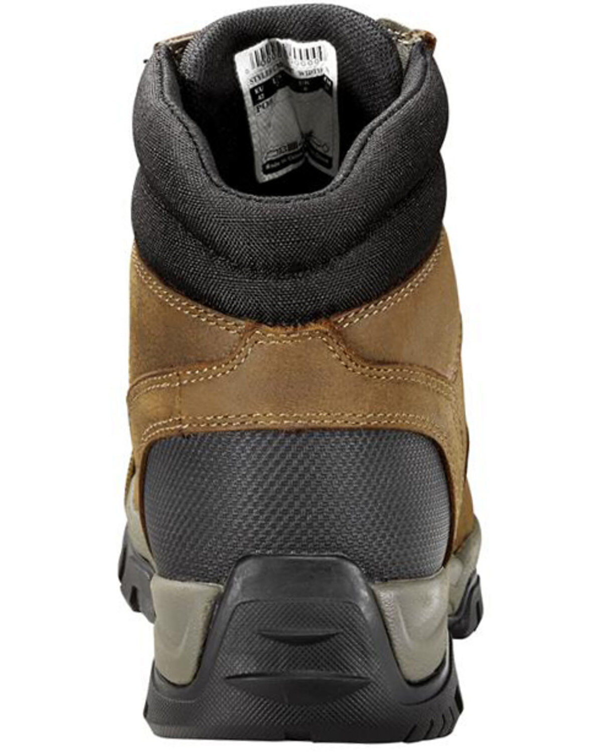 Image #4 - Carhartt Men's Ground Force Waterproof Work Boots - Composite Toe, Brown, hi-res