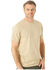 Image #1 - Wrangler Riggs Men's Solid Khaki Performance Short Sleeve Pocket Work T-Shirt , Beige/khaki, hi-res