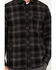 Image #3 - Hawx Men's Ashland Reversible Flannel Shirt Jacket, Black, hi-res