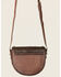 Image #3 - Shyanne Women's Tooled Crossbody Bag, Brown, hi-res