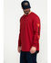Image #3 - Hawx Men's FR Logo Long Sleeve Work T-Shirt - Tall, Red, hi-res