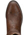 Image #6 - Justin Men's Classics Deerlite Roper Western Boots - Medium Toe, Chestnut, hi-res