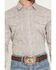 Image #3 - Gibson Trading Co Men's Mind Trap Paisley Print Long Sleeve Snap Western Shirt - Tall, Ivory, hi-res