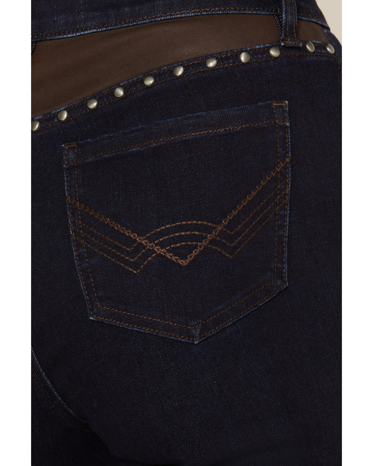 Image #4 - Idyllwind Women's Duluth Coated Yoke Dark Wash Legend High Rise Bootcut Stretch Denim Jeans, Dark Wash, hi-res