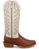 Image #2 - Twisted X Women's Exotic Full Quill Ostrich Western Boots - Square Toe , Chestnut, hi-res