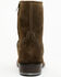 Image #5 - Moonshine Spirit Men's Pancho 8" Roughout Western Boots - Square Toe, Dark Brown, hi-res