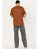 Image #3 - Hawx Men's Santiago Double Front Logger Stretch Work Pants, , hi-res