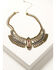 Image #1 - Shyanne Women's Desert Rose Antique Bib Necklace , Gold, hi-res