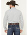 Image #4 - Gibson Trading Co Men's Kick Back Micro Floral Print Long Sleeve Button-Down Stretch Western Shirt - Tall, White, hi-res