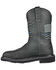 Image #3 - Hoss Men's Rushmore Wellington Western Work Boots - Composite Toe, Black, hi-res