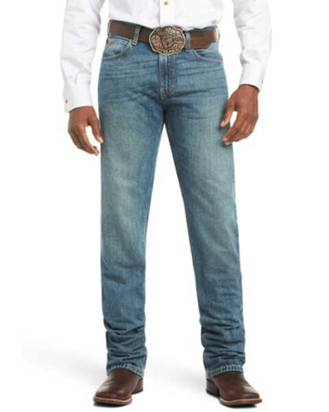 Image #2 - Ariat Men's M2 Relaxed Fit Jeans, Granite, hi-res