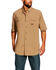 Image #1 - Ariat Men's Rebar Made Tough VentTEK Short Sleeve Work Shirt , Beige/khaki, hi-res