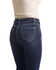 Image #3 - Rock & Roll Denim Women's Button Front Bootcut Jeans, Blue, hi-res