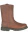 Image #4 - CAT Men's Colt Steel Toe Work Boots, Earth, hi-res