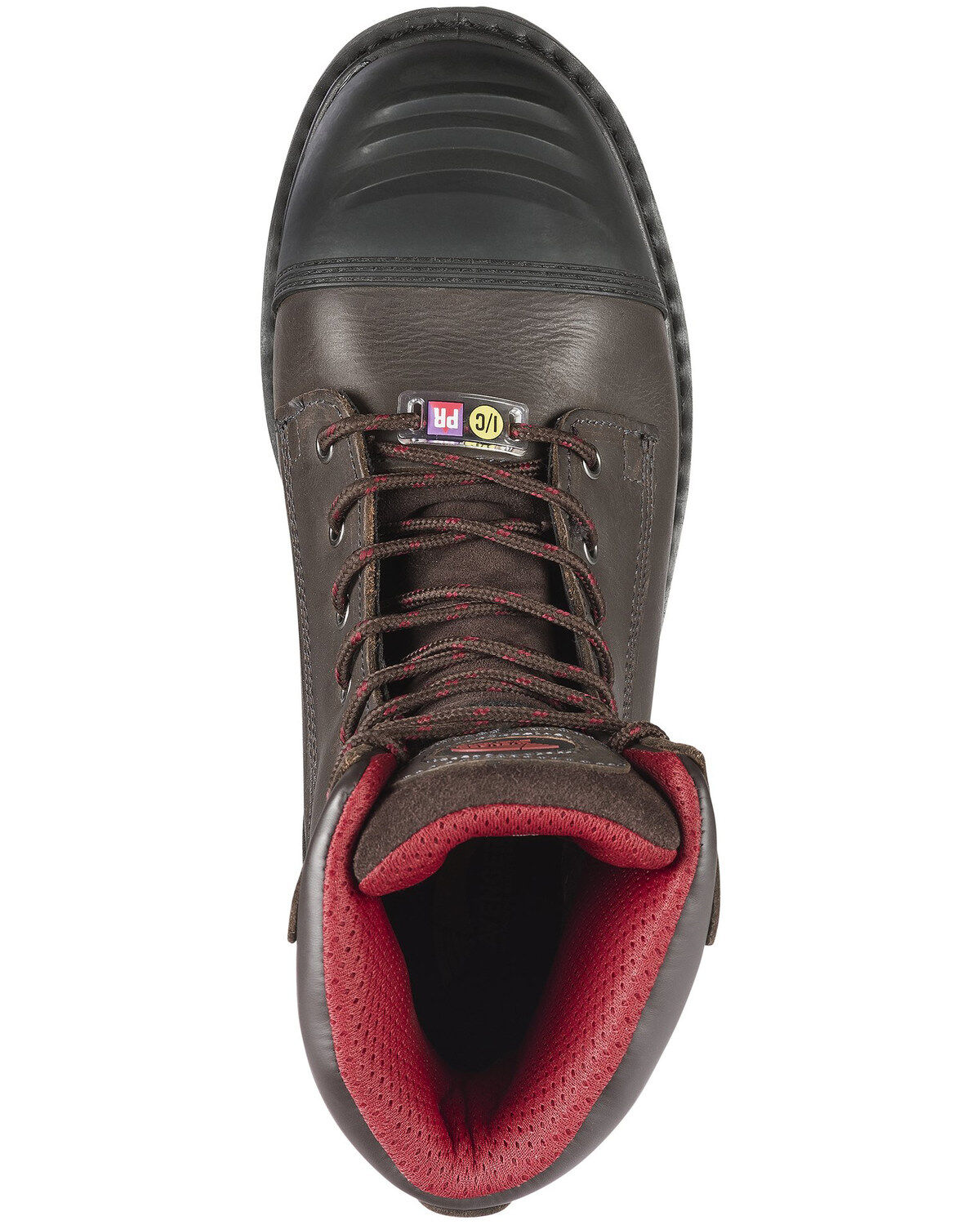 Image #5 - Avenger Men's Hammer Waterproof Work Boots - Composite Toe, Brown, hi-res