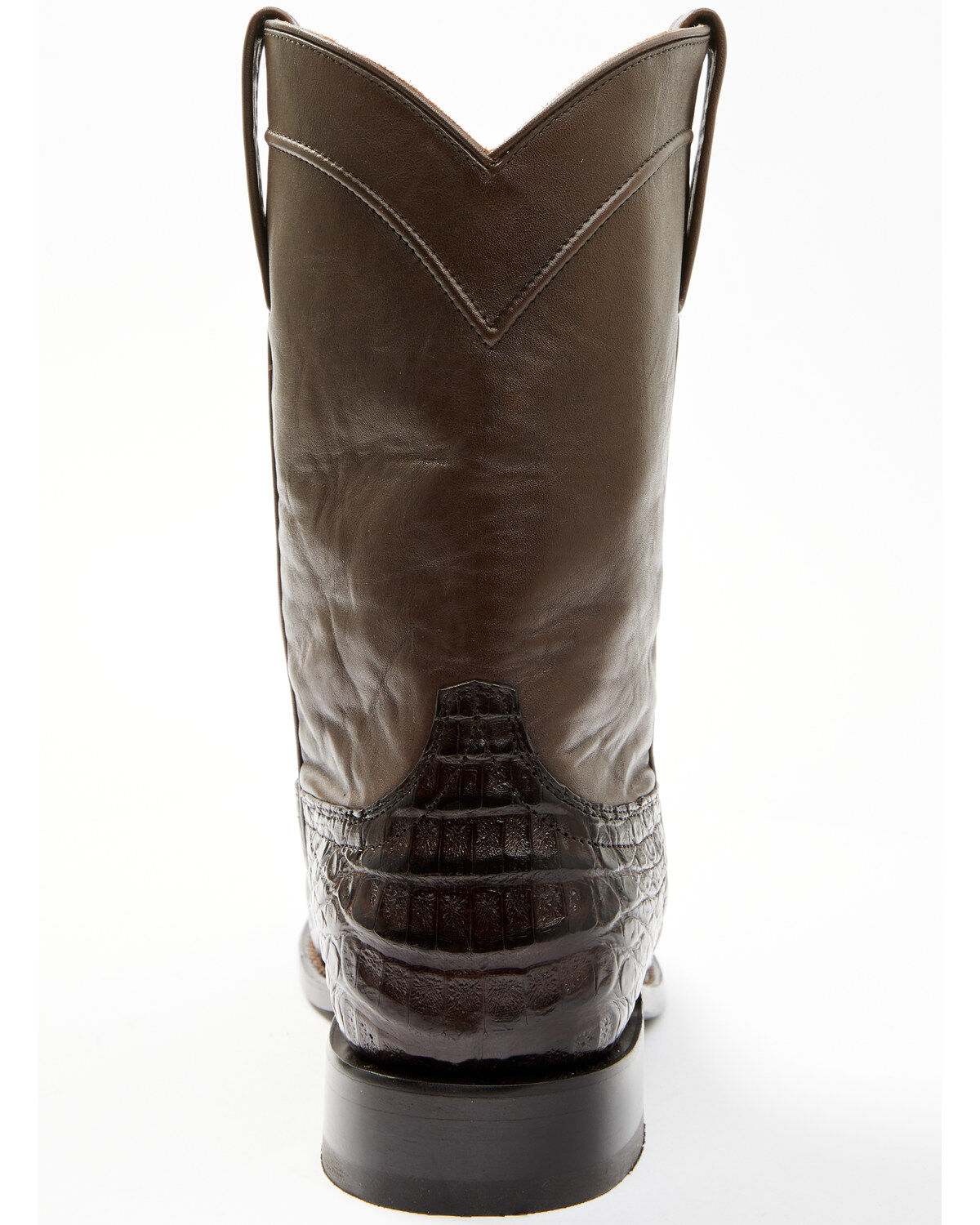 Image #5 - Cody James Black 1978&reg; Men's Carmen Exotic Caiman Belly Roper Boots - Round Toe, Brown, hi-res