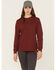Image #2 - Ariat Women's Rebar Cotton Strong Workshop Logo Long Sleeve Graphic Tee, Brown, hi-res