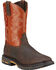 Image #1 - Ariat Men's WorkHog® Western Work Boots - Broad Square Toe, Earth, hi-res