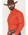Image #2 - Ariat Men's Waylen Geo Print Long Sleeve Button-Down Western Shirt - Big, Red, hi-res