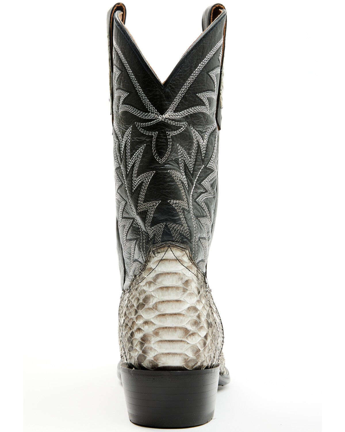 Image #5 - Cody James Men's Exotic Python Western Boots - Medium Toe, Black, hi-res