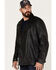 Image #2 - Moonshine Spirit&reg; Men's Glen Asymmetrical Moto Jacket, Black, hi-res