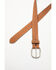 Image #2 - Cowgirls Rock Women's Solid Perforated Belt , Brown, hi-res