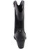 Image #7 - Milwaukee Leather Women's Snake Print Western Boots - Round Toe, Black, hi-res