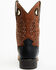 Image #5 - RANK 45&reg; Men's Warrior Performance Western Boots - Broad Square Toe, Black/brown, hi-res