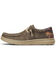 Image #2 - Ariat Men's Southwestern Print Hilo Stretch Lace Casual Shoe - Moc Toe, Brown, hi-res