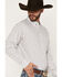 Image #2 - Ariat Men's Boot Barn Exclusive Franz Geo Print Long Sleeve Button-Down Western Shirt, White, hi-res