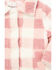 Image #2 - Urban Republic Toddler Girls' Plaid Print Snap Shacket, Pink, hi-res