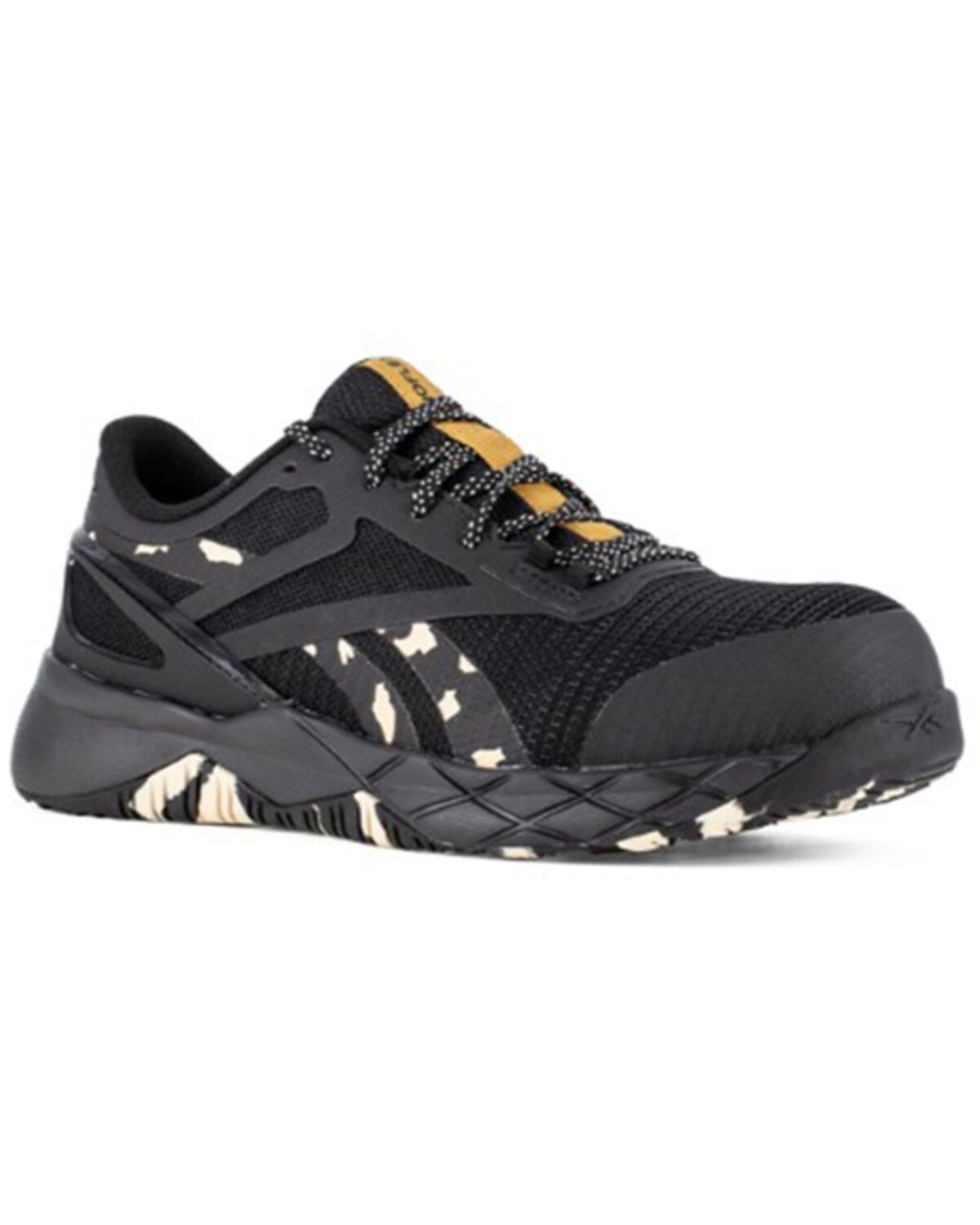 Reebok Women's Nanoflex TR Athletic Work Shoes - Composite Toe, Black, hi-res