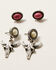 Image #4 - Shyanne Women's Bull Horn And Hoop Earring Set, Pink, hi-res