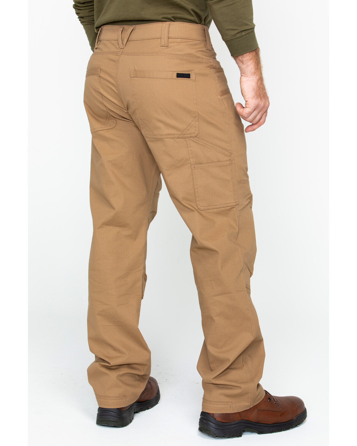 Image #2 - Hawx Men's Stretch Ripstop Utility Work Pants, , hi-res