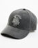 Image #1 - Moonshine Spirit&reg; Men's Embroidered Whiskey Life Skull Solid Ball Cap, Grey, hi-res
