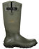 Image #2 - Georgia Boot Men's Waterproof Rubber Boots - Round Toe, Green, hi-res