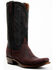 Image #1 - Lucchese Men's Brazos Western Boot, Wine, hi-res