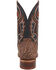 Image #5 - Dan Post Men's Elephant Print Performance Western Boots - Broad Square Toe, Brown, hi-res