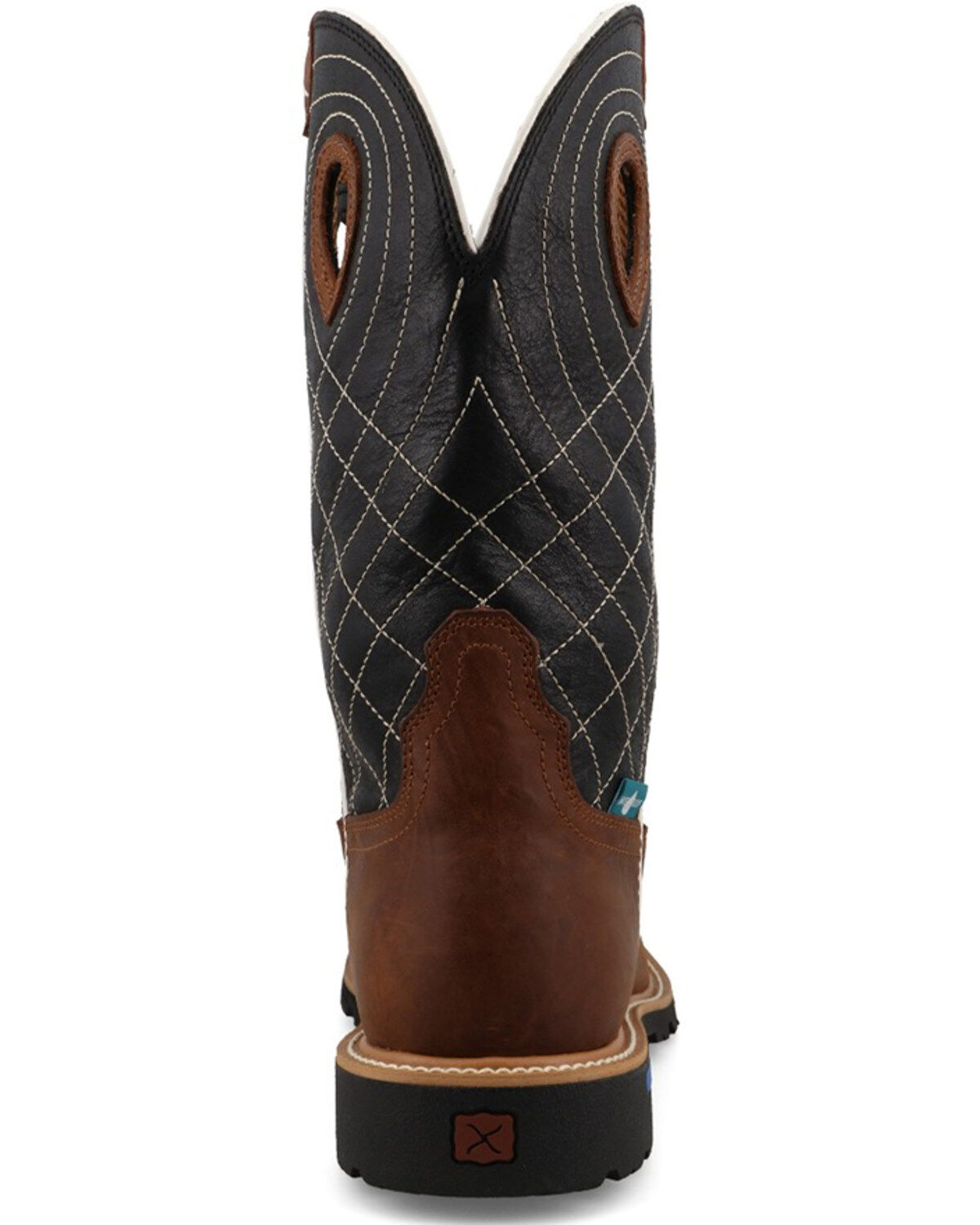 Image #5 - Twisted X Men's Tech X&trade; Performance Western Boots - Square Toe, Black, hi-res
