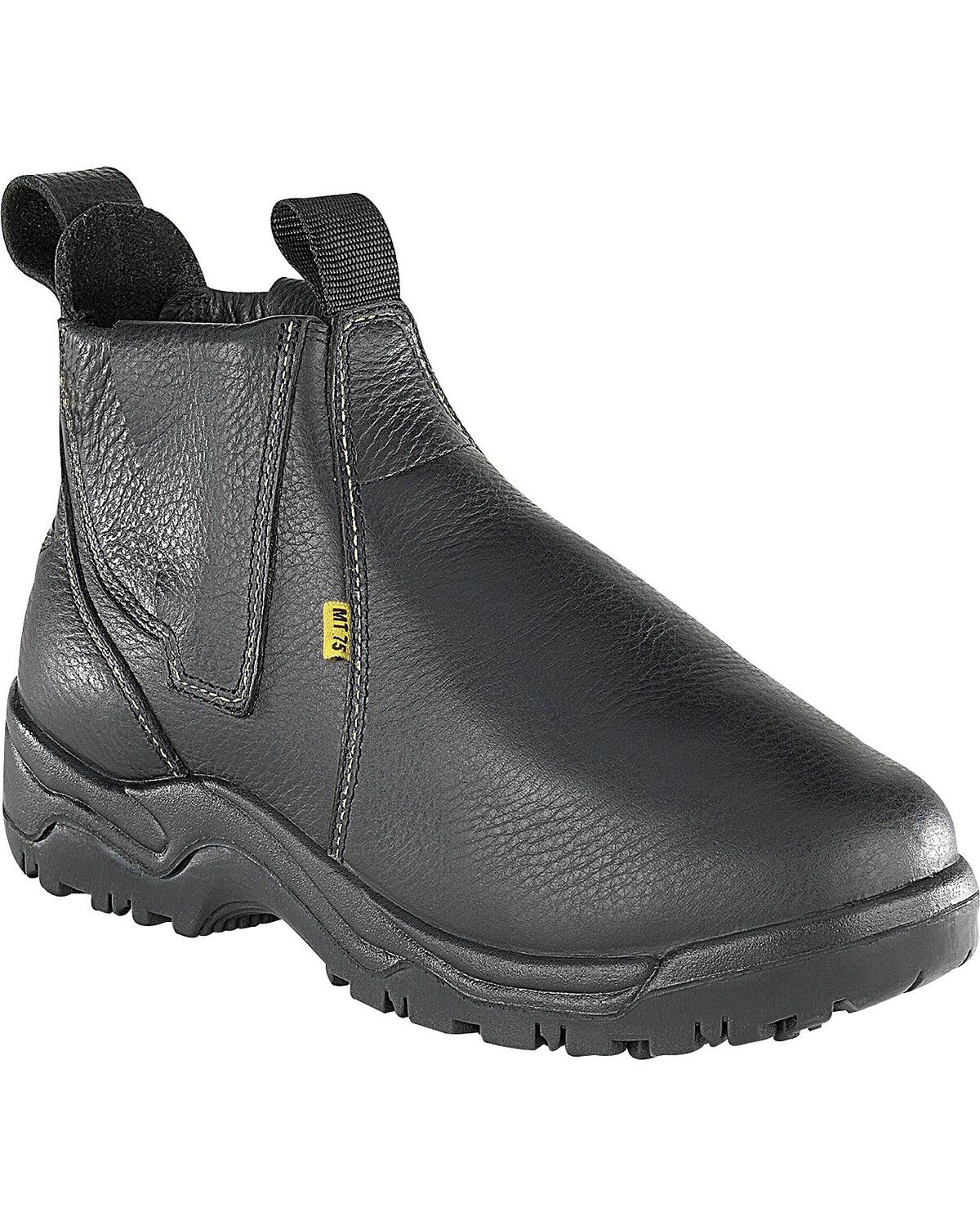 Florsheim Men's Hercules 6" Met Guard Work Boots - Steel Toe, Black, hi-res