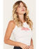 Image #2 - Los Sundays Women's Nash Loves Tequila Graphic Tank, White, hi-res