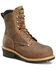 Image #1 - Carolina Men's 8" Poplar Insulated Waterproof Logger Work Boots - Composite Toe, Brown, hi-res