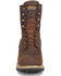 Image #4 - Carolina Men's Logger 8" Steel Toe Work Boots, Brown, hi-res