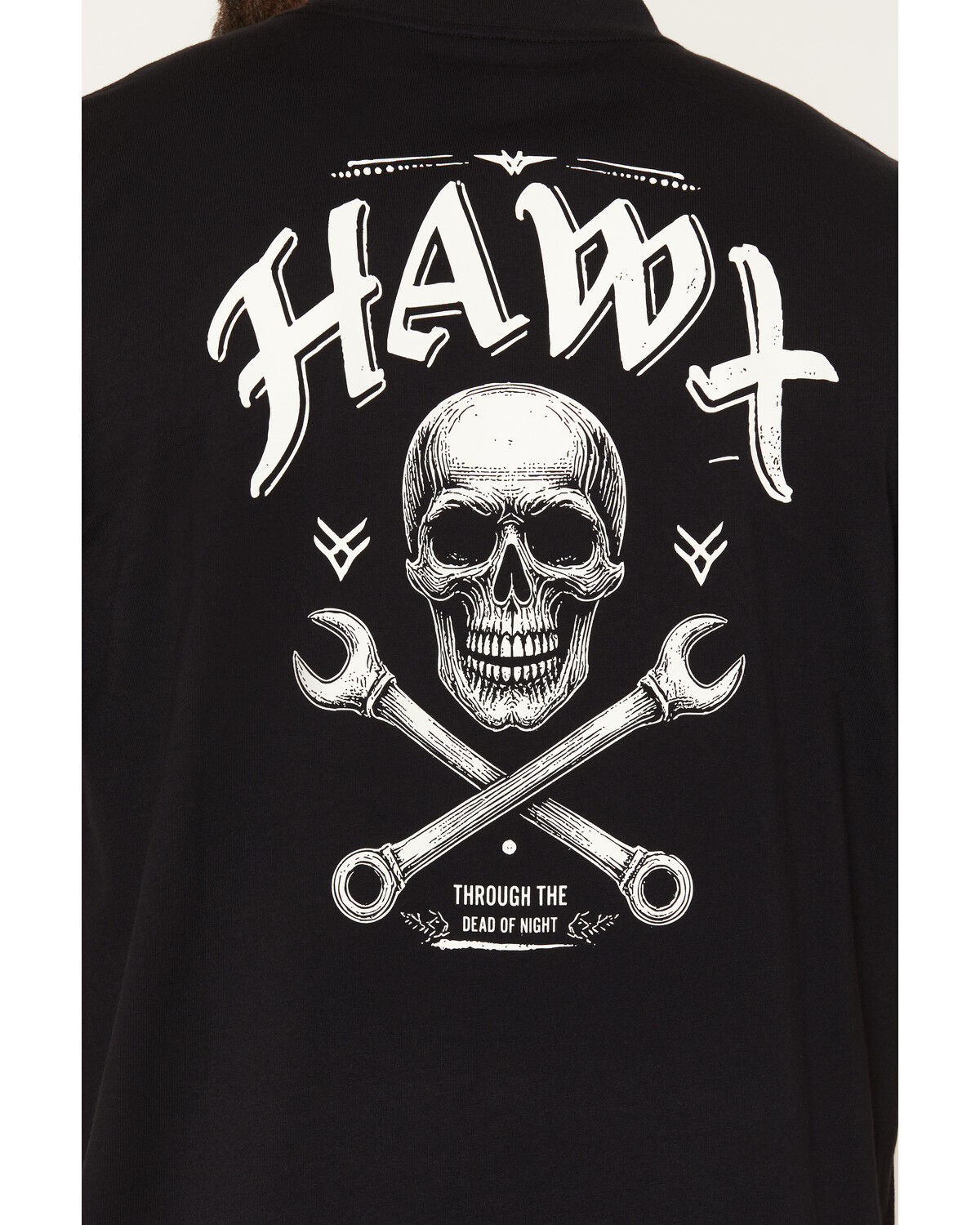 Image #4 - Hawx Men's Trade Life Short Sleeve Pocket Work T-Shirt, Black, hi-res