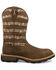 Image #2 - Twisted X Men's 11" UltraLite X&trade; Work Boots - Composite Toe, Brown, hi-res
