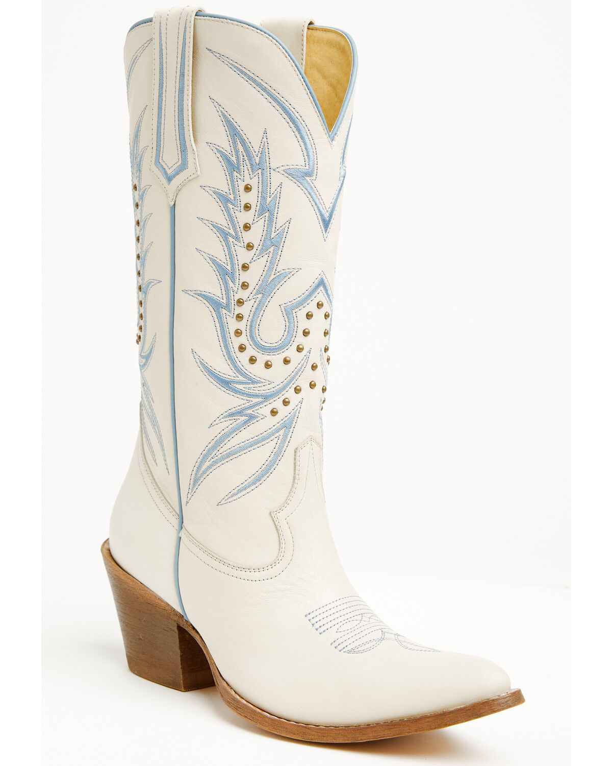 Idyllwind Women's Double Down Western Boots - Round Toe, White, hi-res